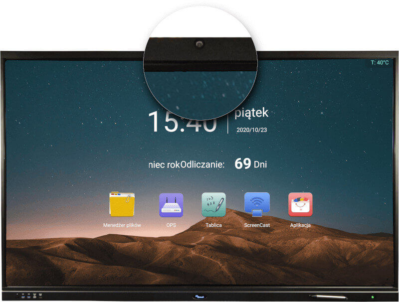 Monitor interaktywny IDBoard 65 Android 6.0 4K L
